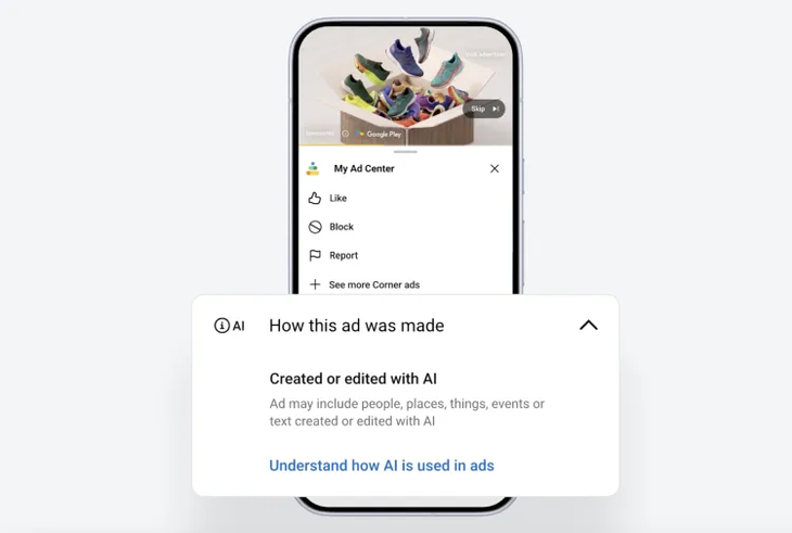 Google ra mắt tính năng nhận diện quảng cáo tạo bằng AI - Ảnh 1.