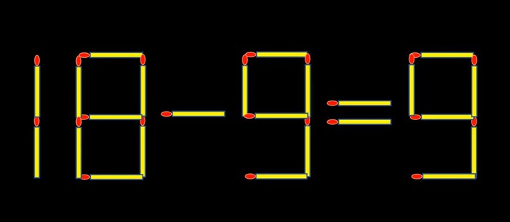 Thử tài IQ: Di chuyển một que diêm để 11-3=6 thành phép tính đúng - Ảnh 1.