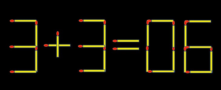 Thử tài IQ: Di chuyển một que diêm để 11-3=6 thành phép tính đúng - Ảnh 1.