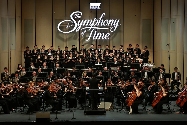  Nhà hát Hồ Gươm mừng sinh nhật 3 tuổi hoành tráng với hòa nhạc The Symphony of Time - Ảnh 5.