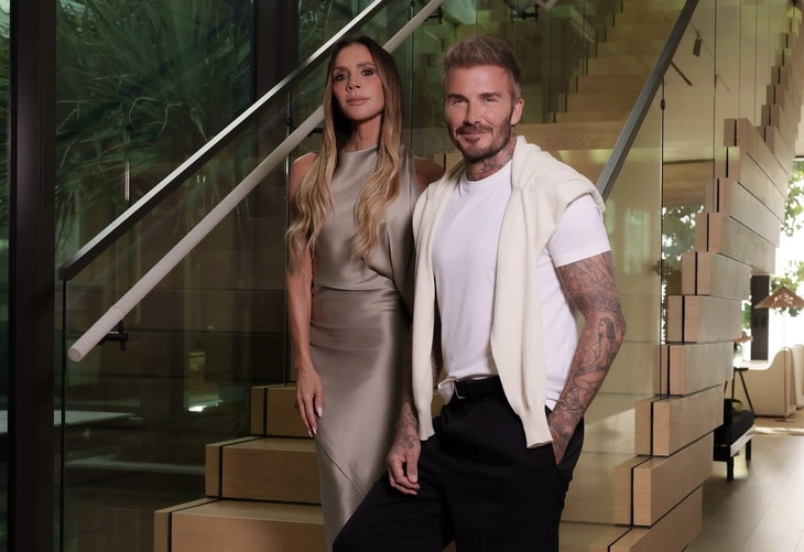 Vợ Messi xuất hiện ủng hộ nhà Beckham trong ngày trọng đại - Ảnh 4.