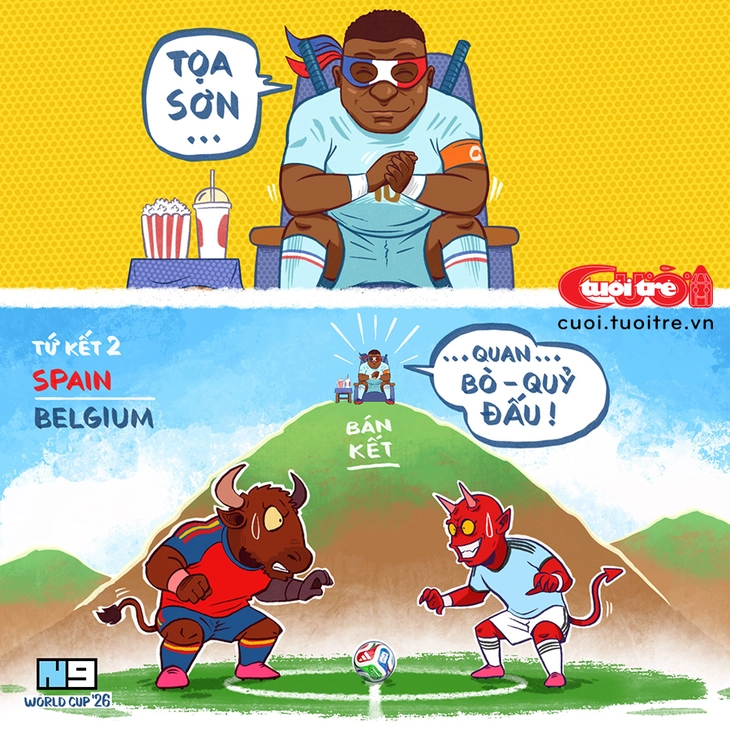 Mbappe tọa sơn quan Bò - Quỷ đấu - Ảnh 1.