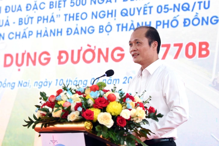 Đồng Nai khởi công 3 tuyến đường kết nối sân bay Long Thành - Ảnh 3.