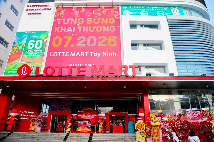 Lotte Mart khai trương siêu thị mới tại Tây Ninh - Ảnh 1.
