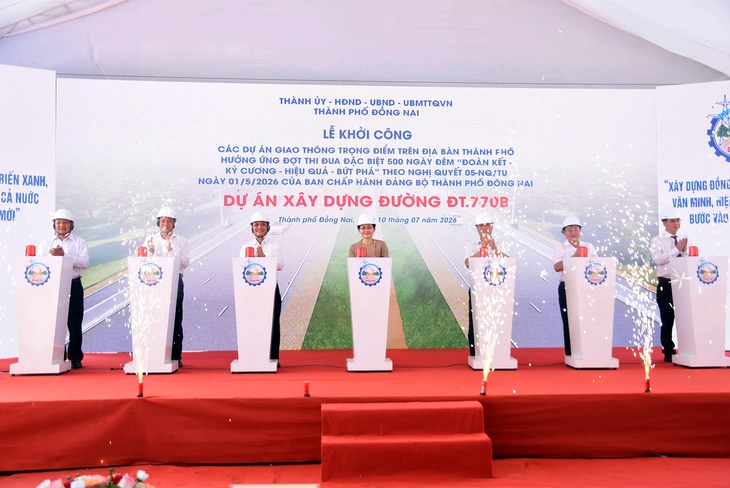Đồng Nai khởi công 3 tuyến đường kết nối sân bay Long Thành - Ảnh 2.