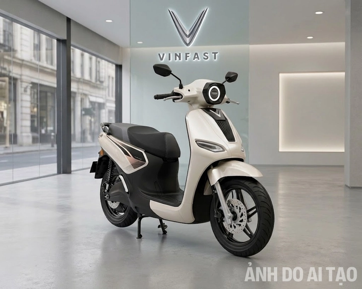 VinFast nhá hàng 2 xe máy điện mới: Hai phong cách khác biệt, đèn LED gần giống trên ô tô - Ảnh 2.