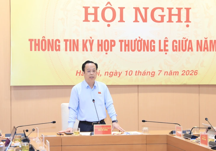 HĐND TP Hà Nội chất vấn về úng ngập và thoát nước đô thị tại kỳ họp tháng 7 - Ảnh 3.