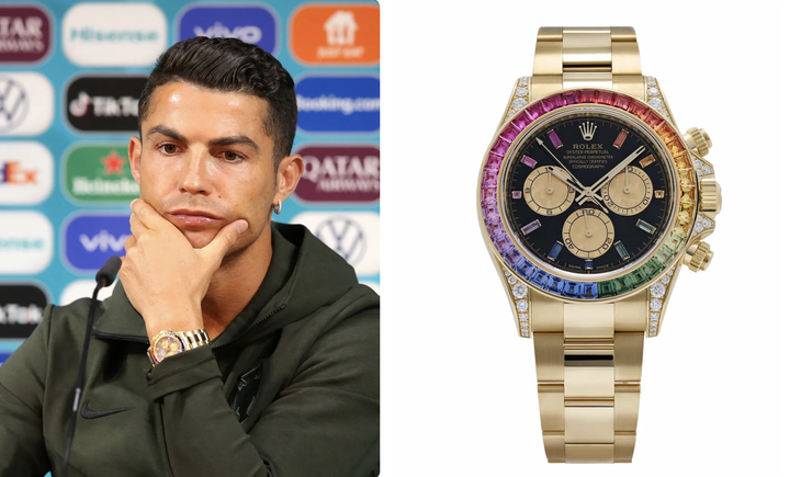 Bộ sưu tập đồng hồ xa xỉ của Ronaldo - Ảnh 2.