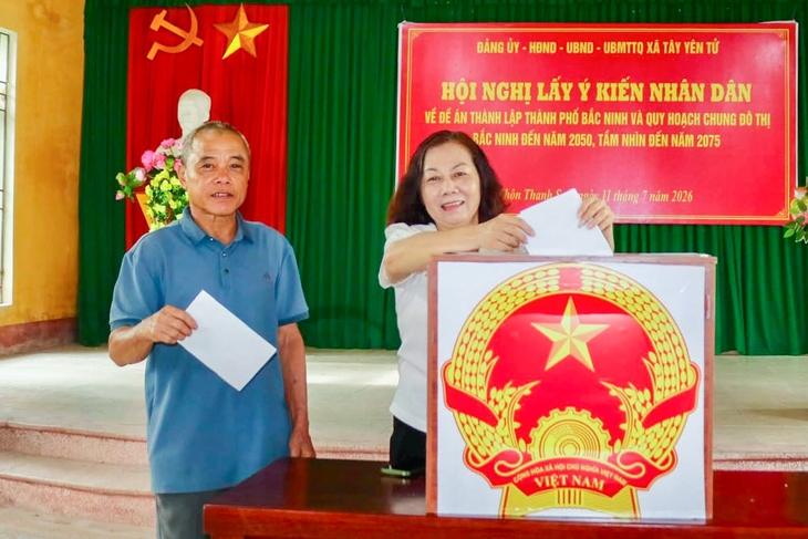 Bắc Ninh lấy ý kiến người dân về đề án lên thành phố trực thuộc Trung ương - Ảnh 3.