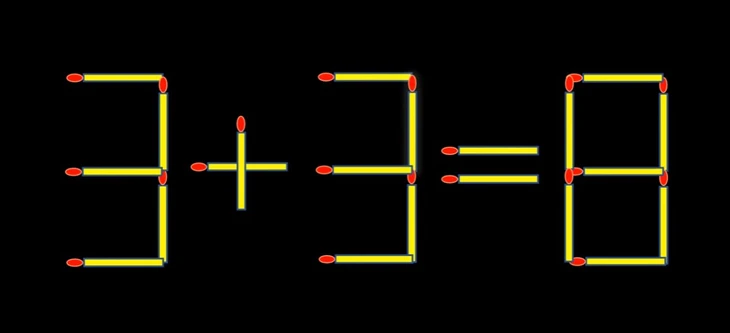 Thử tài IQ: Di chuyển một que diêm để 15+7=9 thành phép tính đúng - Ảnh 2.