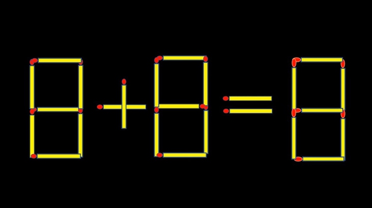Thử tài IQ: Di chuyển một que diêm để 3-8=5 thành phép tính đúng - Ảnh 1.