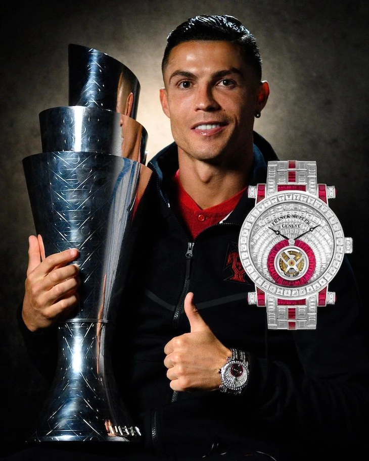 Bộ sưu tập đồng hồ xa xỉ của Ronaldo - Ảnh 1.