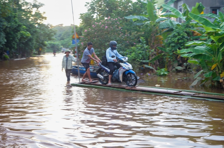 Tắc đường thoát nước qua cụm công nghiệp không hoạt động, dân khốn khổ vì ngập - Ảnh 3.