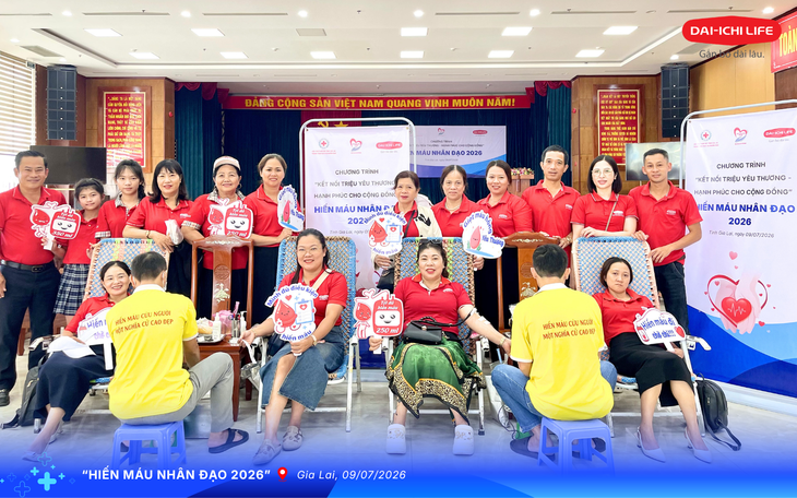 Dai-ichi Life Việt Nam khởi động Chương trình Hiến máu nhân đạo 2026 tại Gia Lai - Ảnh 3.