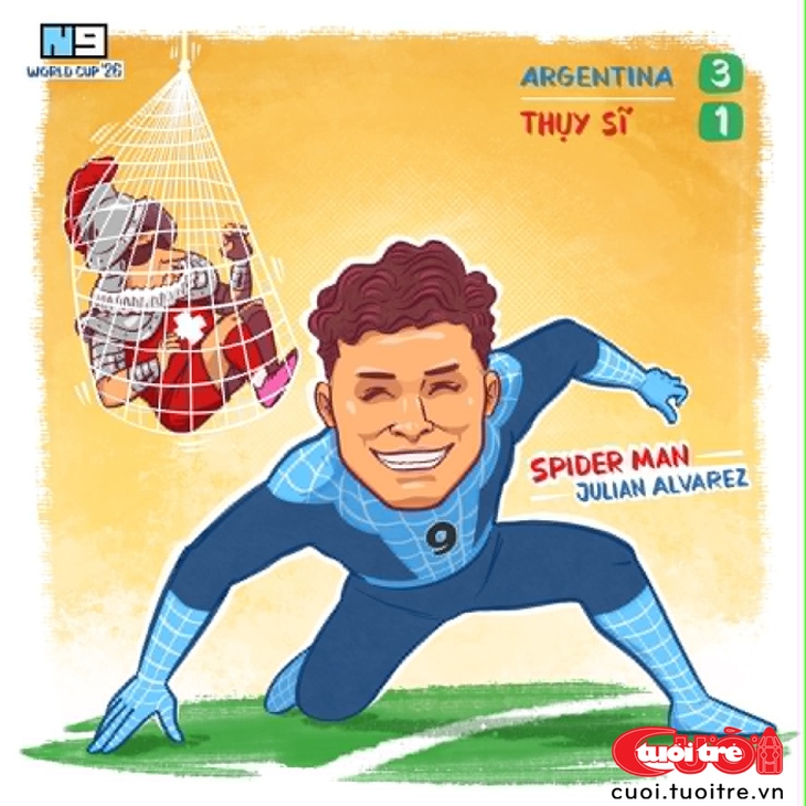 Messi bị phong toả, người nhện Alvarez - Ảnh 1.