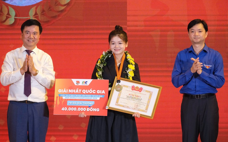 Nam sinh lớp 11 giành huy chương đồng vô địch tin học văn phòng thế giới - Ảnh 3.
