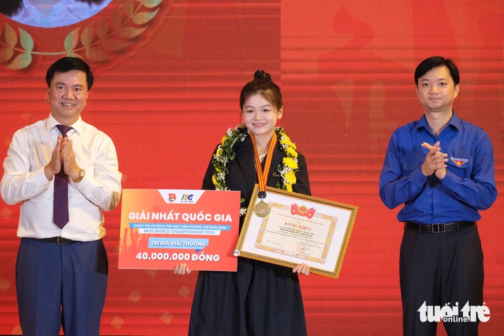 4/6 đại diện Việt Nam tranh tài Vô địch tin học văn phòng thế giới là học sinh THPT - Ảnh 1.