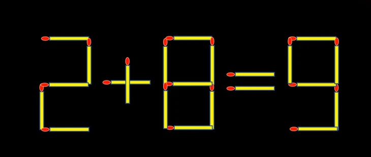 Thử tài IQ: Di chuyển một que diêm để 21+4=6 thành phép tính đúng - Ảnh 4.