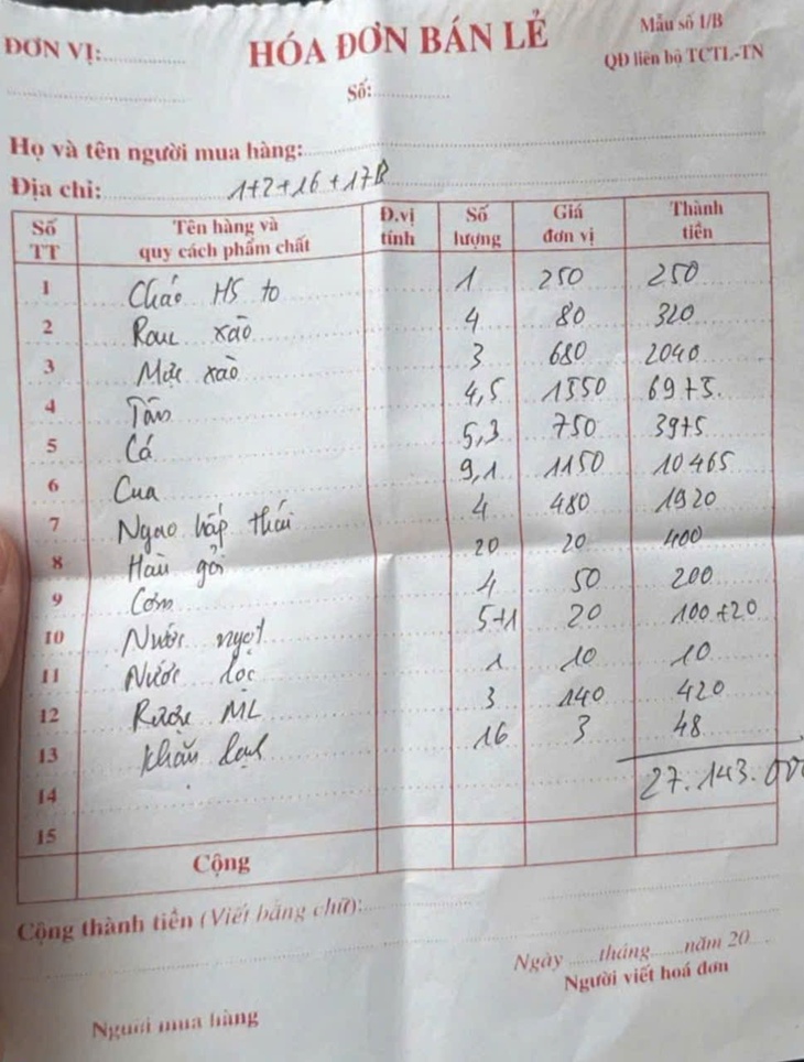 Phạt nhà hàng gần 11 triệu đồng - Ảnh 3.