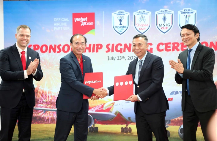 Vietjet trở thành đối tác Hàng không của ASEAN Cup 2026 - Ảnh 1.