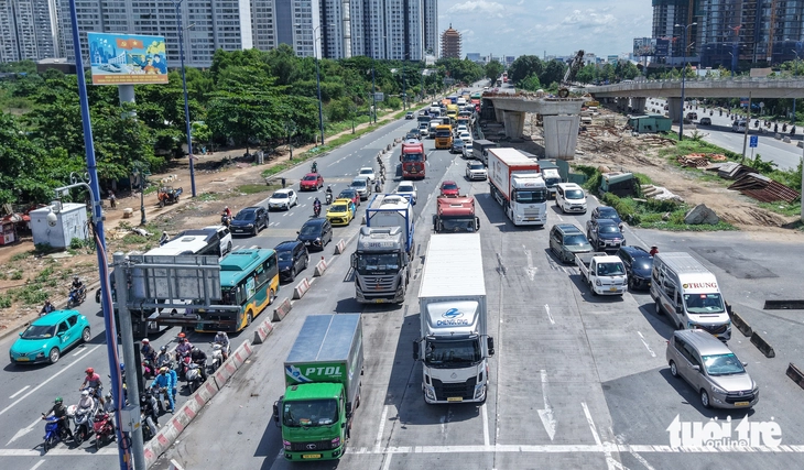 Tăng tốc kết nối Long Thành: Lo điểm nghẽn ở nút giao An Phú - Ảnh 14.