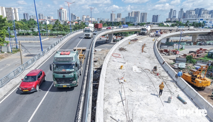 Tăng tốc kết nối Long Thành: Lo điểm nghẽn ở nút giao An Phú - Ảnh 8.