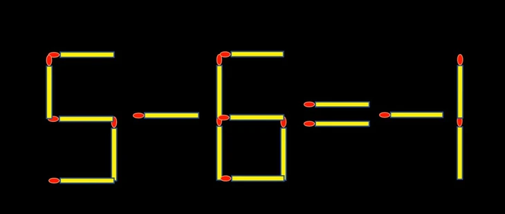 Thử tài IQ: Di chuyển một que diêm để 11+4=9 thành phép tính đúng - Ảnh 1.