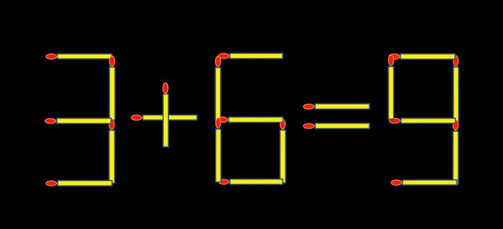 Thử tài IQ: Di chuyển một que diêm để 21+4=8 thành phép tính đúng - Ảnh 1.
