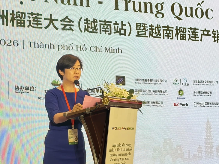 Hơn 100 doanh nghiệp Trung Quốc sang Việt Nam tìm đối tác sầu riêng - Ảnh 1.