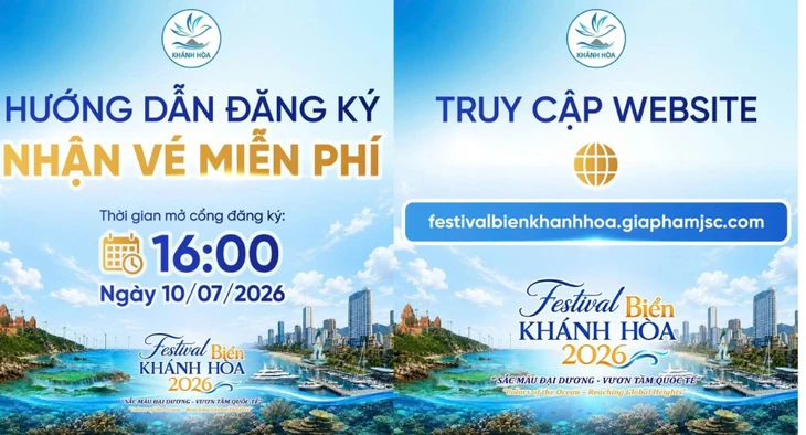 Làm sao để nhận được vé miễn phí tham dự Festival Biển Khánh Hòa? - Ảnh 2.