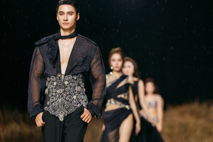 Vietnam Beauty Fashion Fest mang cả mùa gặt lên sàn diễn - Ảnh 6.