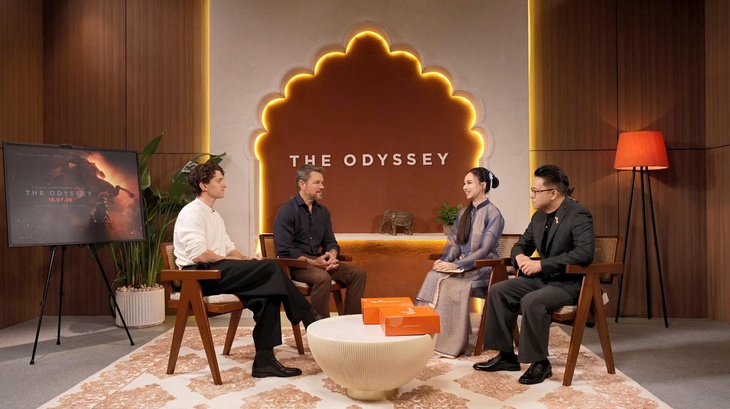Christopher Nolan gọi, Tom Holland tưởng nhầm số, Matt Damon tin The Odyssey hấp dẫn khán giả Việt Nam - Ảnh 2.