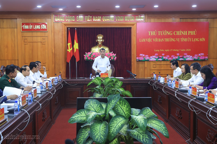 Thủ tướng Lê Minh Hưng yêu cầu giải ngân đầu tư công tại Lạng Sơn 2026 - Ảnh 3.