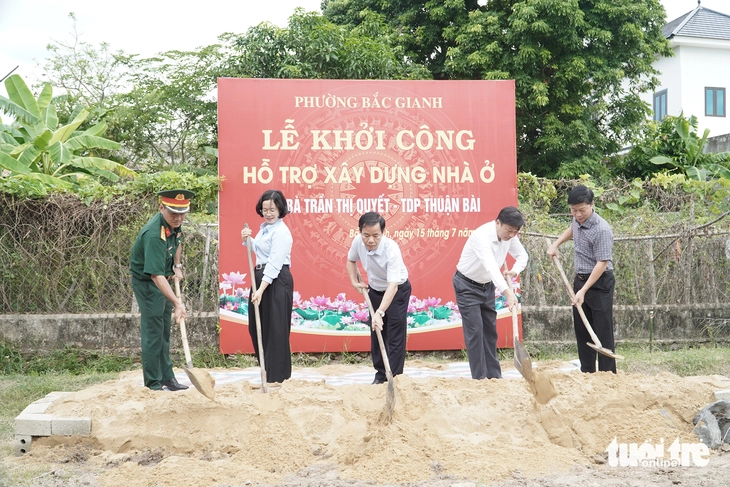 Quảng Trị khởi công 361 căn nhà cho người có công với chương trình xóa nhà tạm - Ảnh 3.