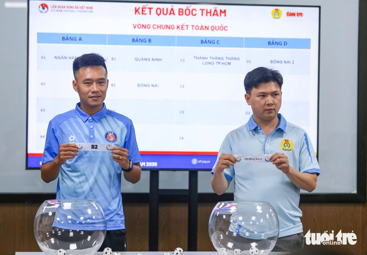Lộ diện bảng 'tử thần' ở vòng chung kết Giải bóng đá công nhân, viên chức Việt Nam 2026 - Ảnh 1.