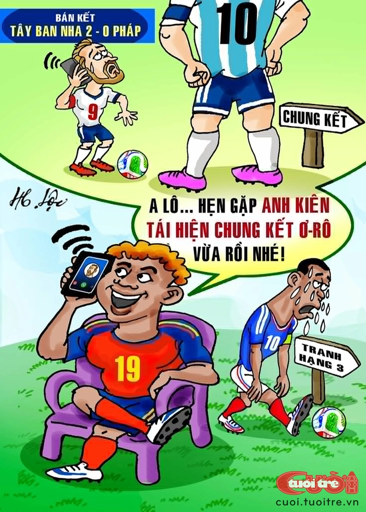Yamal hẹn gặp 'anh Kiên' tái hiện trận chung kết Euro - Ảnh 1.