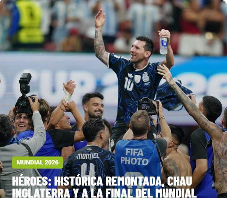 'Phép màu của Messi khiến giấc mơ World Cup của người Anh tan vỡ' - Ảnh 1.