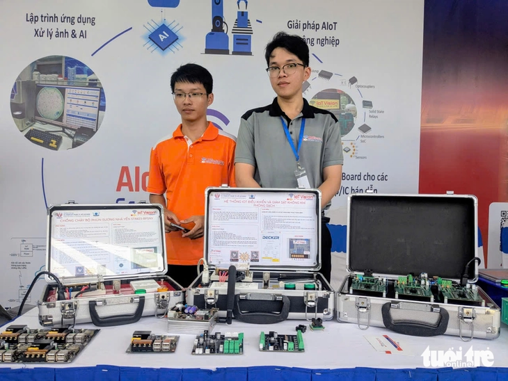 Robot, drone, thiết bị tự động hóa giới thiệu tại triển lãm quốc tế ở Gia Lai - Ảnh 6.