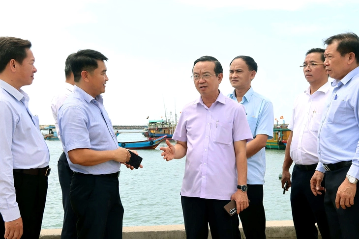 Lãnh đạo TP.HCM kiểm tra thực địa công tác quản lý rừng, phòng tránh thiên tai khu vực Bà Rịa - Vũng Tàu - Ảnh 1.