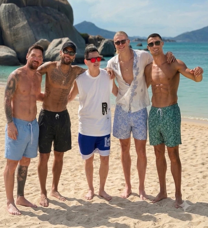 Nghệ sĩ Việt dùng AI chế ảnh bên Ronaldo, Haaland: Rủi ro thật từ trò đùa 'cho vui'   - Ảnh 2.