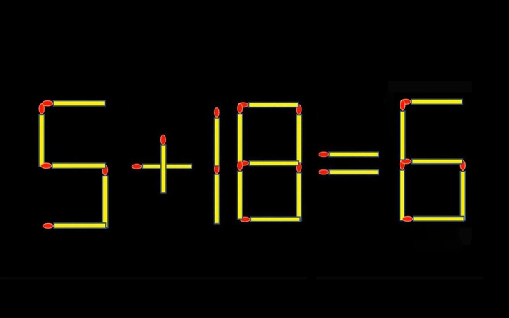 Thử tài IQ: Di chuyển một que diêm để 19+8=4 thành phép tính đúng - Ảnh 7.