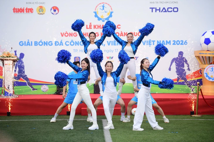 Khai mạc Vòng chung kết Giải bóng đá công nhân, viên chức Việt Nam 2026 - Ảnh 12.
