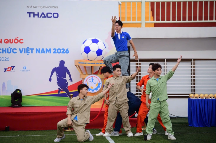 Khai mạc Vòng chung kết Giải bóng đá công nhân, viên chức Việt Nam 2026 - Ảnh 13.