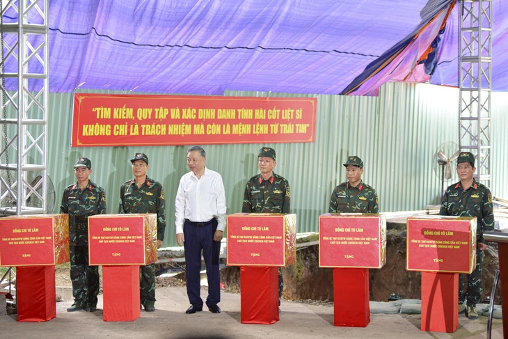 Thêm 3 hài cốt được tìm thấy, hiện có 96 bộ hài cốt liệt sĩ và 2 bộ tập thể tại công viên Lê Thị Riêng - Ảnh 2.