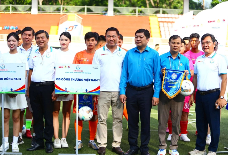 Khai mạc Vòng chung kết Giải bóng đá công nhân, viên chức Việt Nam 2026 - Ảnh 8.