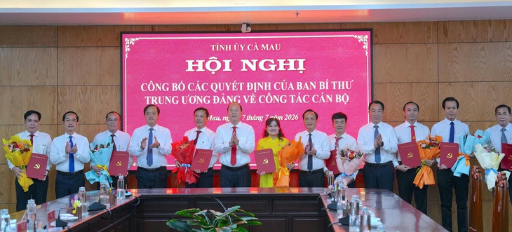 Cà Mau có thêm 9 Tỉnh ủy viên - Ảnh 1.