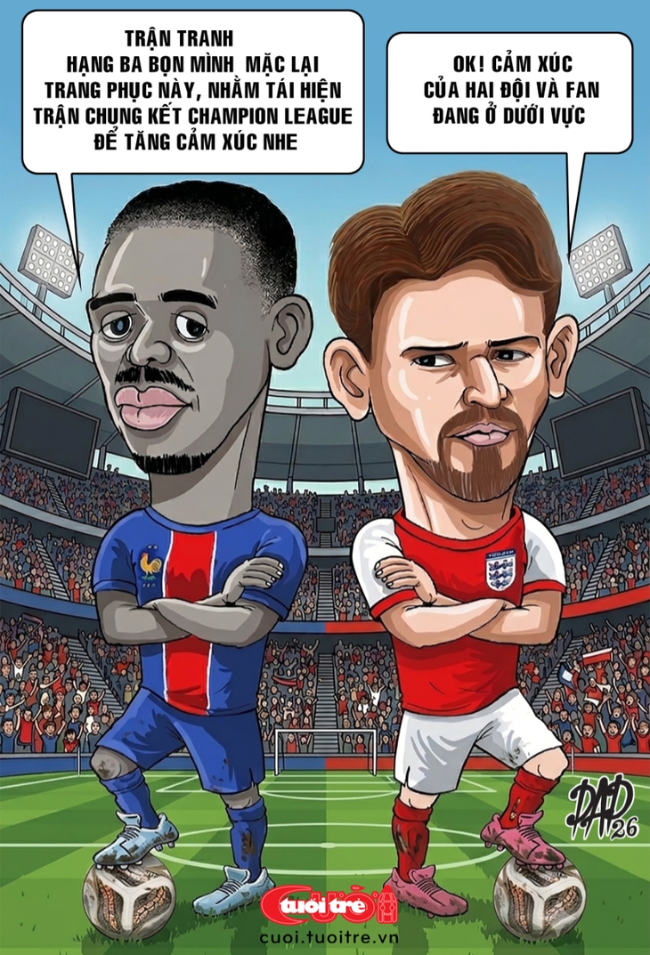 Cách khuấy động trận tranh hạng 3 World Cup - Ảnh 1.