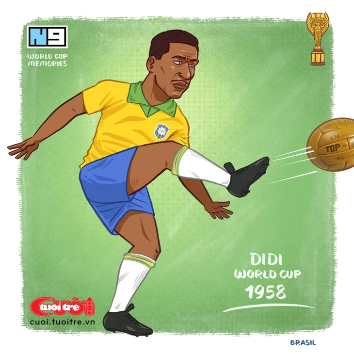Tượng đài World Cup P.6: Didi, người dạy Brazil cách chiến thắng - Ảnh 1.