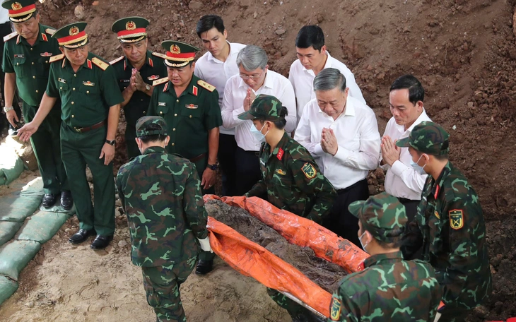 Ngày 17-7: Thêm 3 hài cốt được tìm thấy, hiện có 96 liệt sĩ và 2 bộ tập thể được quy tập tại công viên Lê Thị Riêng - Ảnh 3.