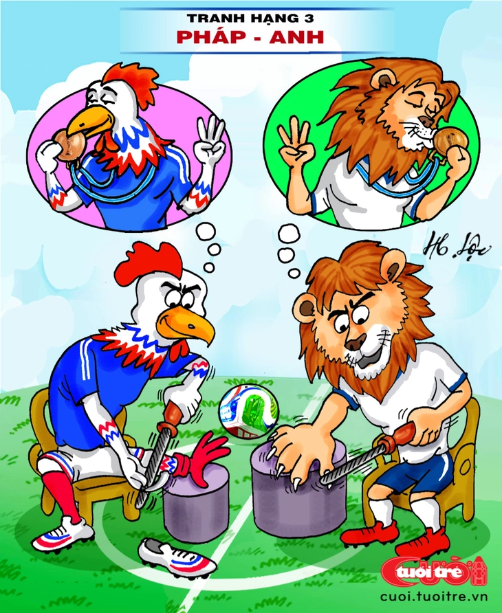 Anh - Pháp: Lỡ hẹn với vàng thì càng không thể trắng tay? - Ảnh 1.